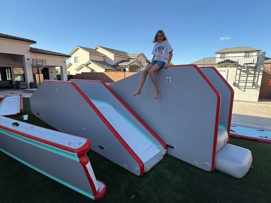 Swole Much Fun slide setup